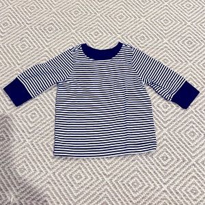 Hanna Andersson- long sleeve striped shirt. 3-6 months